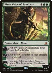 Nissa, Voice of Zendikar - Foil - Promo Pack